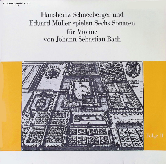 J.S. Bach: 6 Violin Sonatas, Vol. 2 cover art