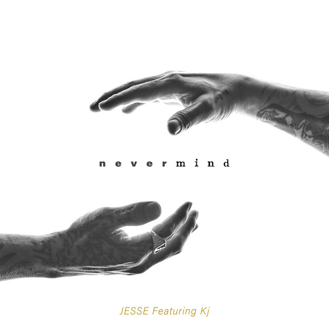 ステッカー付き JESSE×KJ Tシャツ mind XL never