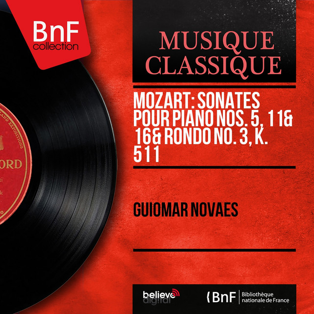 Mozart: Sonates pour piano Nos. 5, 11 & 16 & Rondo No. 3, K. 511 (Mono Version) cover art
