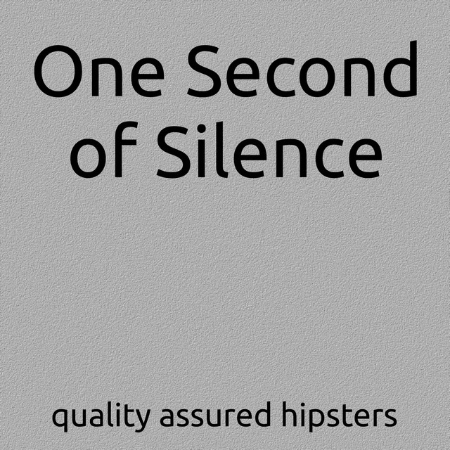 One Second of Silence cover art