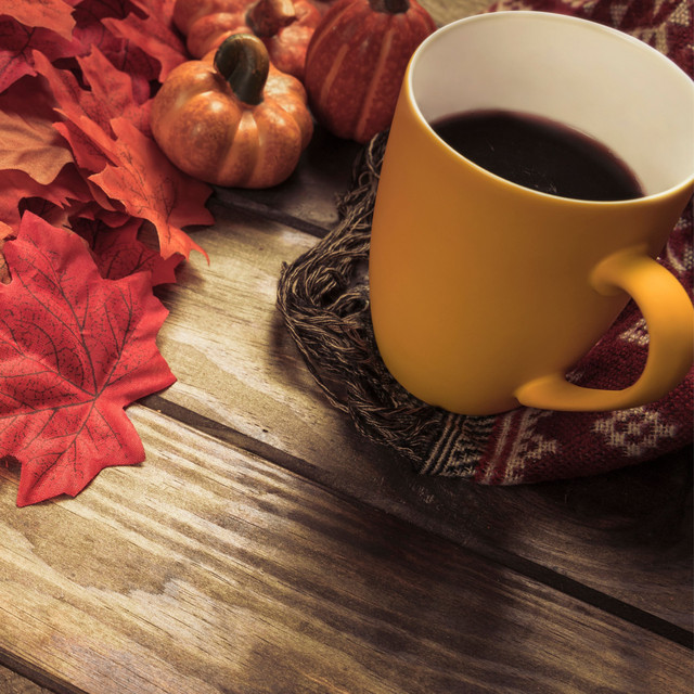 Warm Autumn Café Atmosphere: Instrumental Jazz Background Music