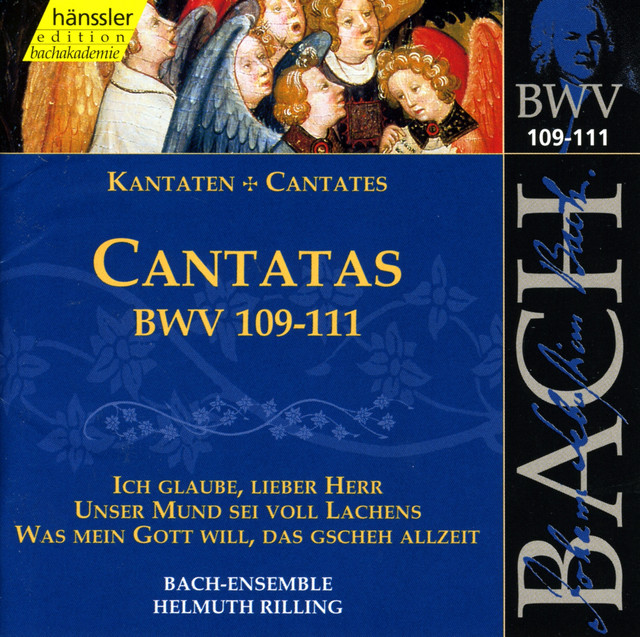 Bach, J.S.: Cantatas, Bwv 109-111 cover