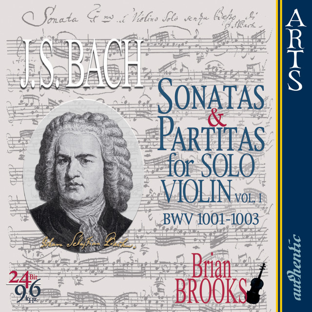 Bach: The complete Sonatas & Partitas for Solo Violin - Vol. 1 cover art