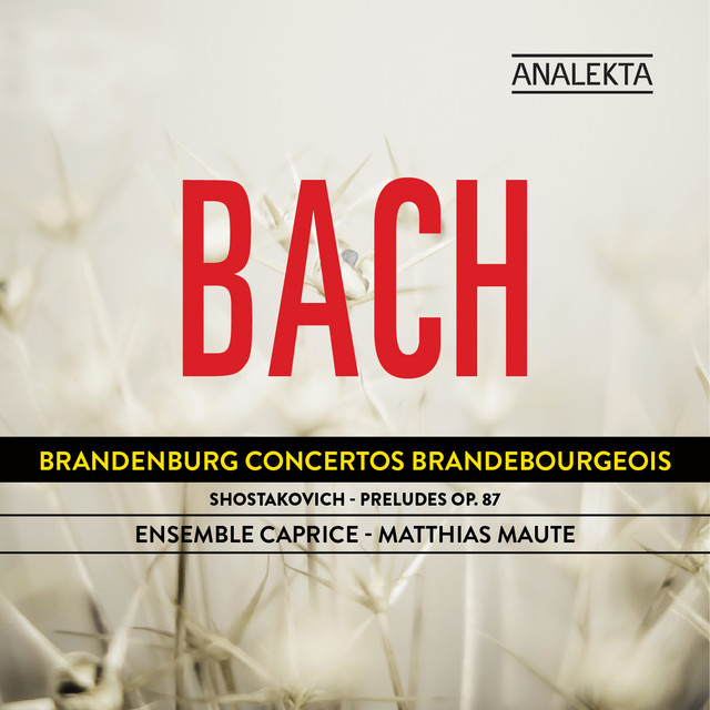 Bach: Brandenburg Concertos - Shostakovich: Preludes Op. 87 cover art