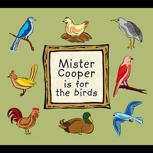 Mister Cooper is for the birds cover art
