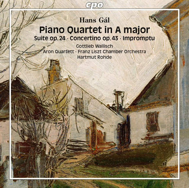 Quartet in A Major for Violin, Viola, Cello & Piano: I. Vivace ma non troppo cover art