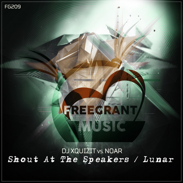 Cover art for DJ Xquizit — Shout At The Speakers / Lunar