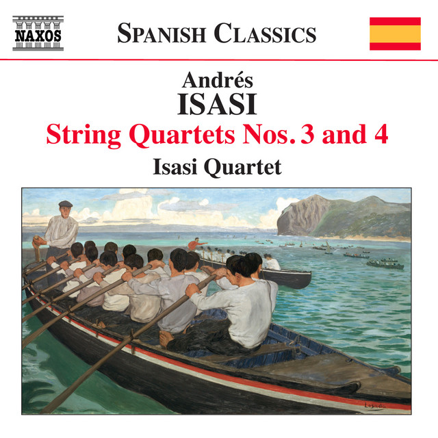 Isasi: String Quartets, Vol. 2 cover art