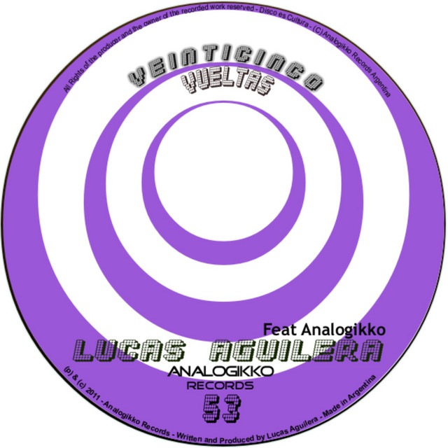 25 Vueltas cover art