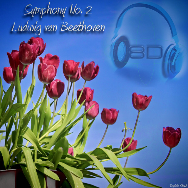 Symphony No. 2 in D major, Op. 36 - Ludwig van Beethoven (8D Binaural Remastered - Music Therapy) cover art