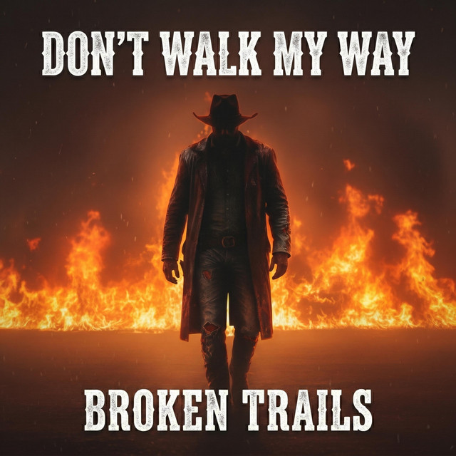 Don't Walk My Way by Broken Trails cover design