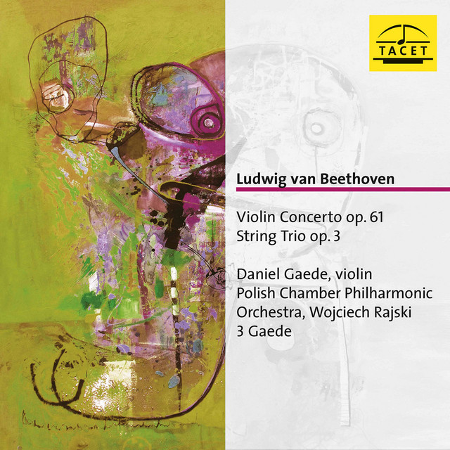 Beethoven: Violin Concerto in D Major, Op. 61 & String Trio in E-Flat Major, Op. 3 cover