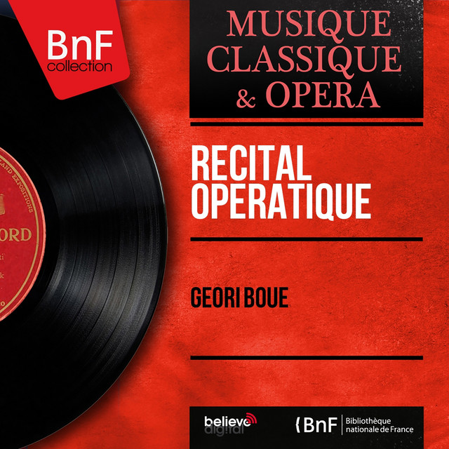Récital opératique (Mono Version) cover art