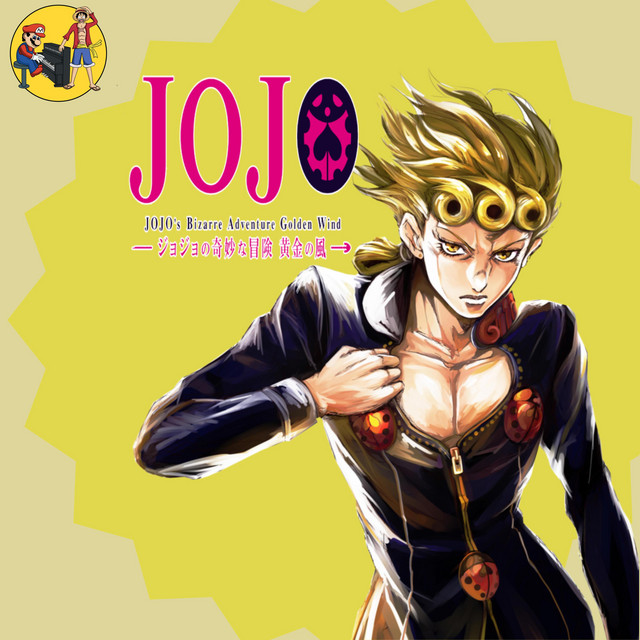 Album cover for Jojo's Bizarre Adventure: Il vento d'oro - Golden Wind by Anime Arcade Piano