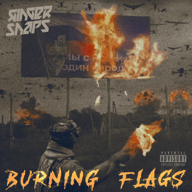 Обкладинка Ginger Snap5 — Burning Flags (single)