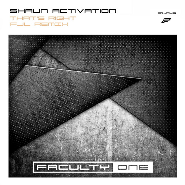 That's Right (FJL Remix - Radio Edit) cover