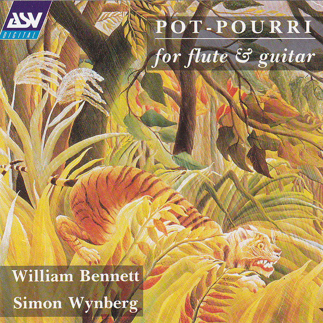 'Pot-Pourri' for flute & guitar cover art