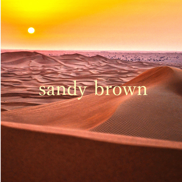 sandy brown cover art