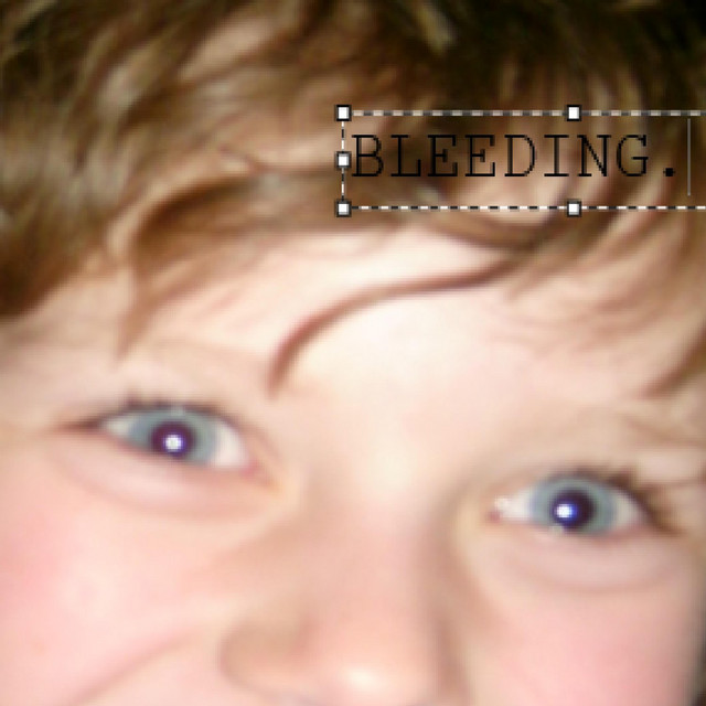 BLEEDING cover art