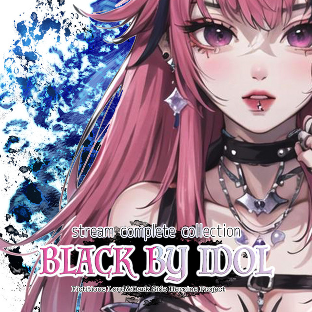 BLACK BY IDOL -stream complete collection- cover art