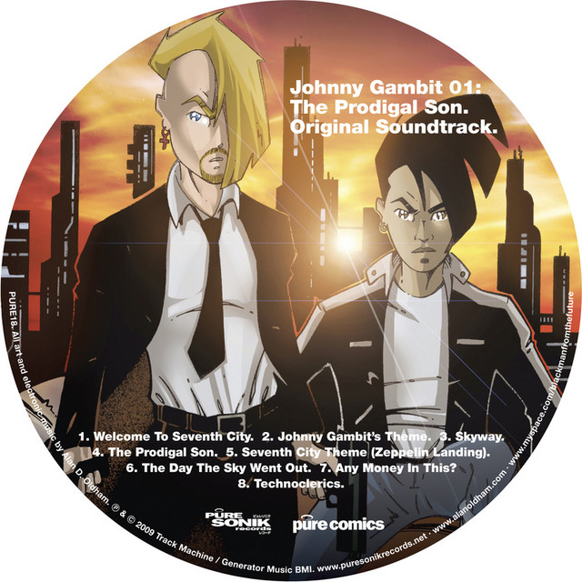 Johnny Gambit 01: The Prodigal Son Original Soundtrack cover art