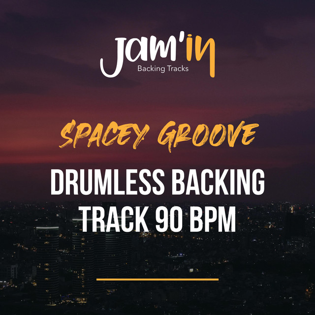 Spacey Groove Drumless Backing Track 90 BPM cover art