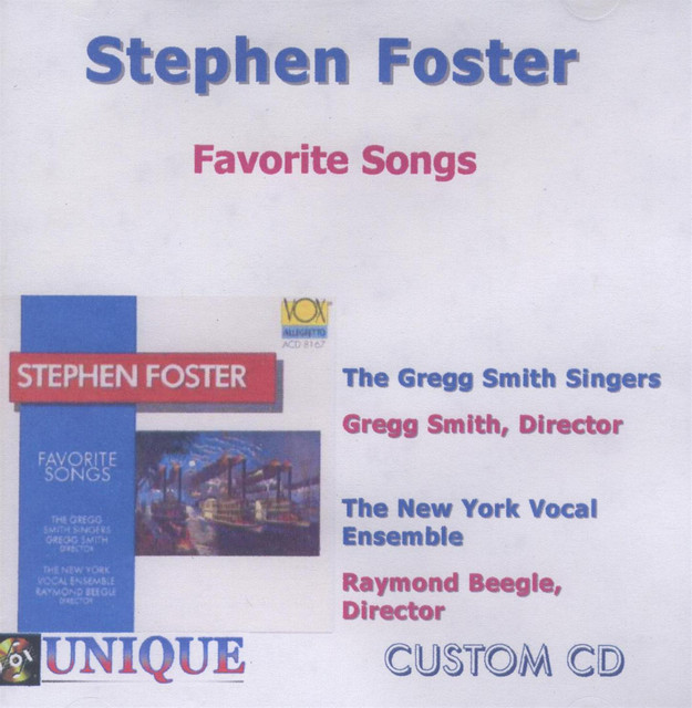Stephen Foster: Favorite Songs cover art