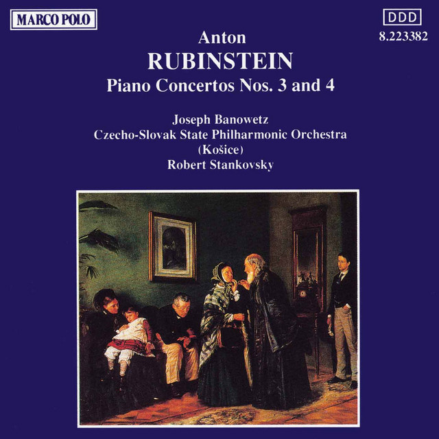 Rubinstein: Piano Concertos Nos. 3 and 4 cover art