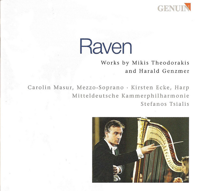 Theodorakis, M.: Raven / Adagio / Genzmer, H.: Harp Concerto / Fantasia for Harp