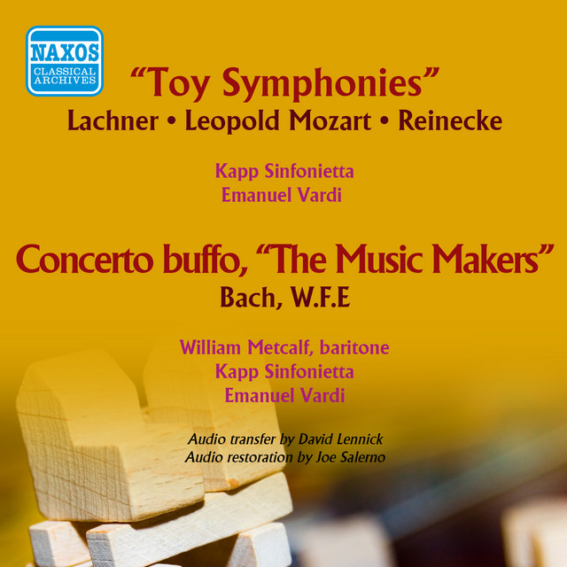 Concerto buffo, "the Music Makers" cover art