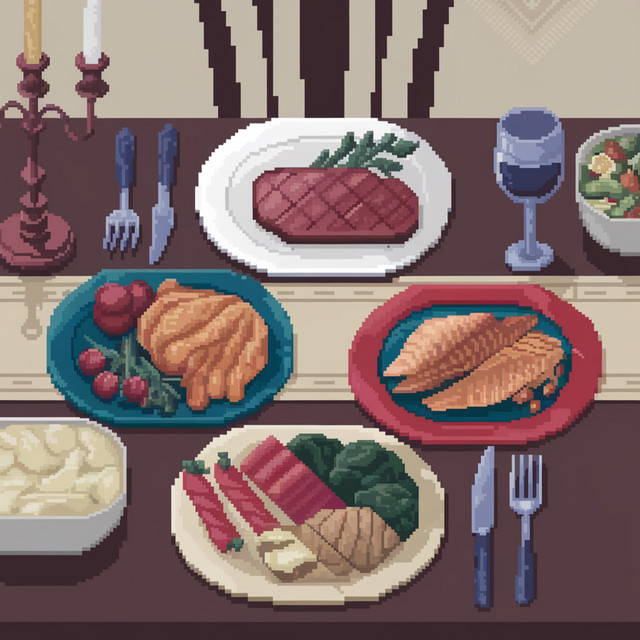 fancy dinner