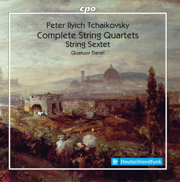 Tchaikovsky: String Quartets Nos. 1-3 & Souvenir de Florence, Op. 70 cover
