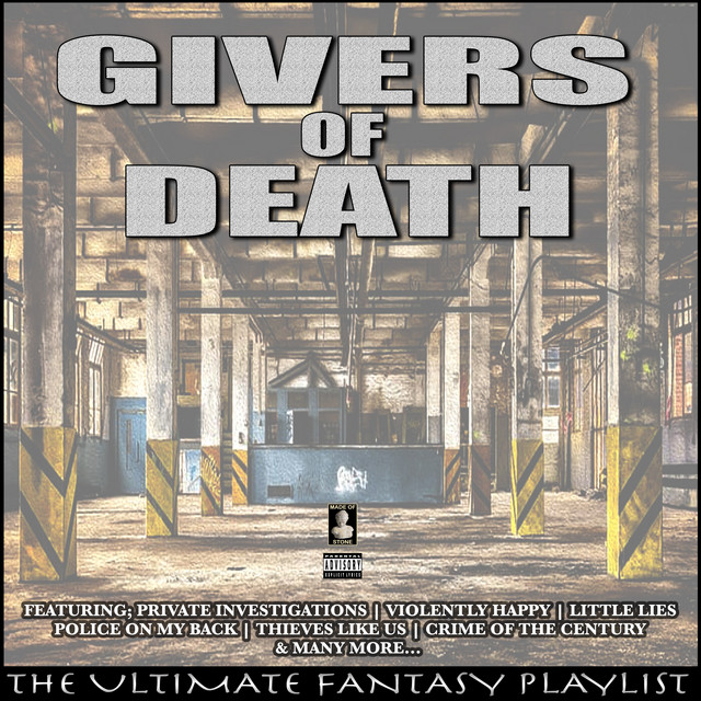 Givers Of Death The Ultimate Fantasy Playlist cover