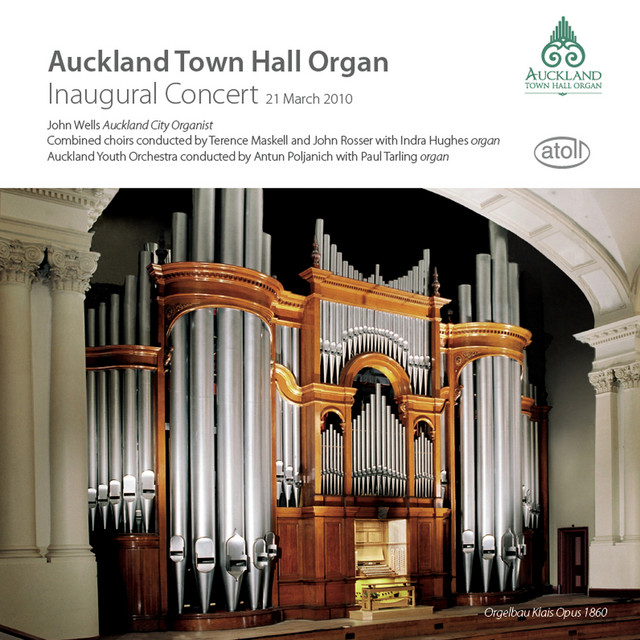 The Inaugural Concert Auckland Town Hall Organ 2010 cover art