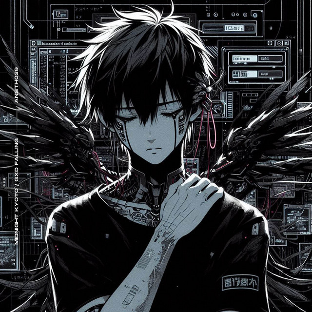 MIDNIGHT KYOTO / GXD FALLING cover art