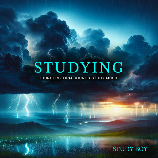 Studying - Thunderstorms Sounds Study Music cover art