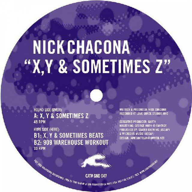 X, Y, & Sometimes Z cover art
