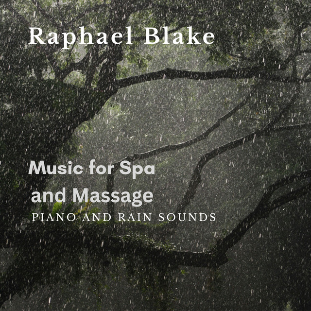 Music for Spa and Massage: Piano and Rain Sounds cover art