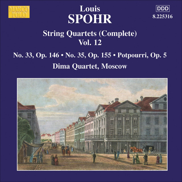 Spohr: String Quartets Vol. 12