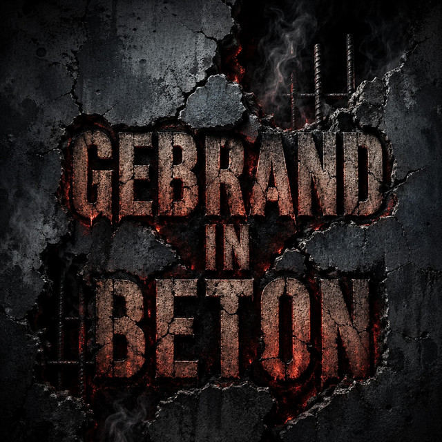 Gebrand in Beton cover art