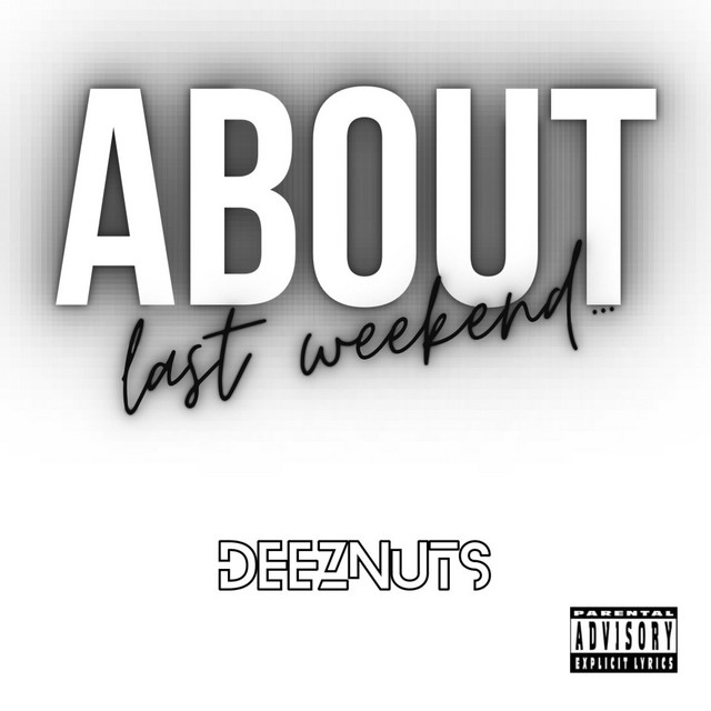 ABOUT last weekend... EP cover art