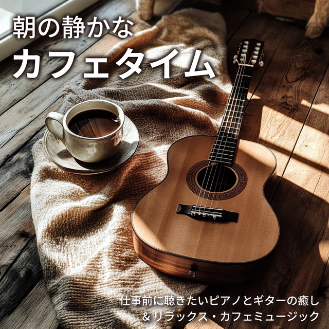 Quiet Morning Café Time - Soothing & Relaxing Piano and Guitar Music to Enjoy Before Work, Café Music cover art