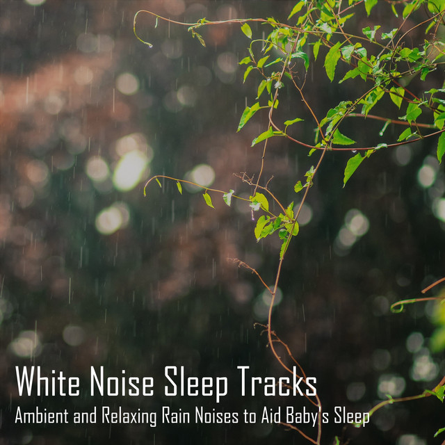 18 White Noise Sleep Tracks. Ambient and Relaxing Rain Noises to Aid Baby's Sleep cover art