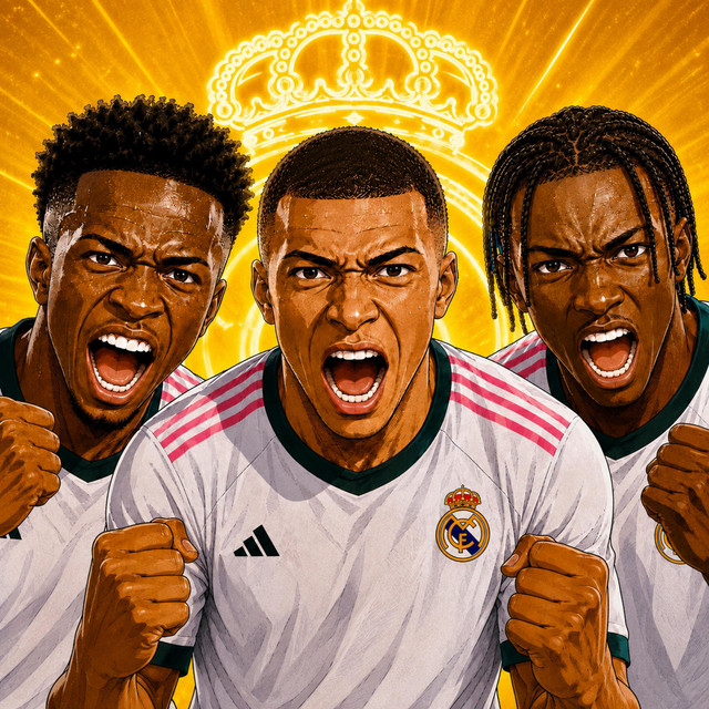 MBAPPÉ, VINICIUS JR Y YAN DIOMANDE