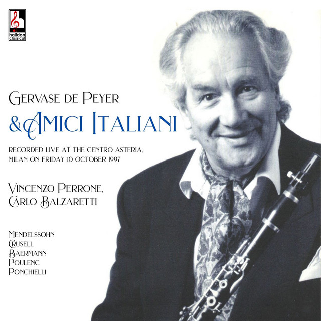 Gervase de Peyer & Amici Italiani (Live) cover art