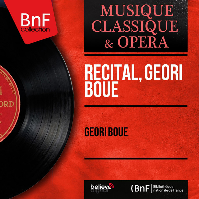 Récital, Géori Boué (Mono Version) cover art