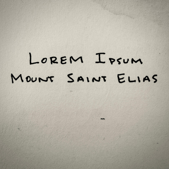 Mount Saint Elias - Lorem Ipsum