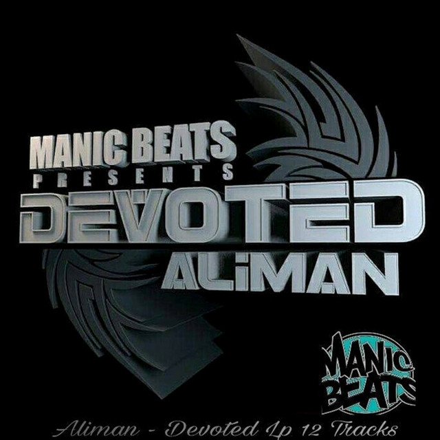 Manic Beats Records ... Aliman Devoted Lp cover art