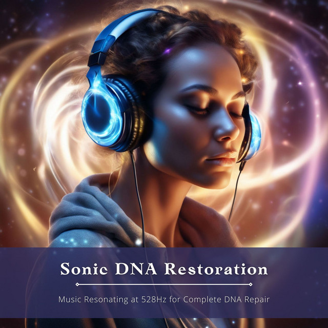 Sonic DNA Restoration - Music Resonating at 528Hz for Complete DNA Repair cover