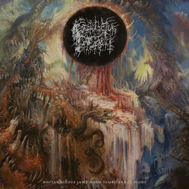 Noctambulous Jaws Within Sempiternal night cover art